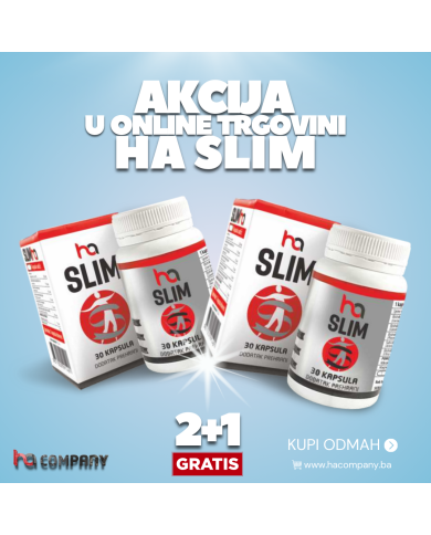 Paket SLIM HA kapsule 2+1 gratis