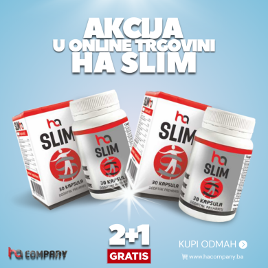 Paket SLIM HA kapsule 2+1 gratis