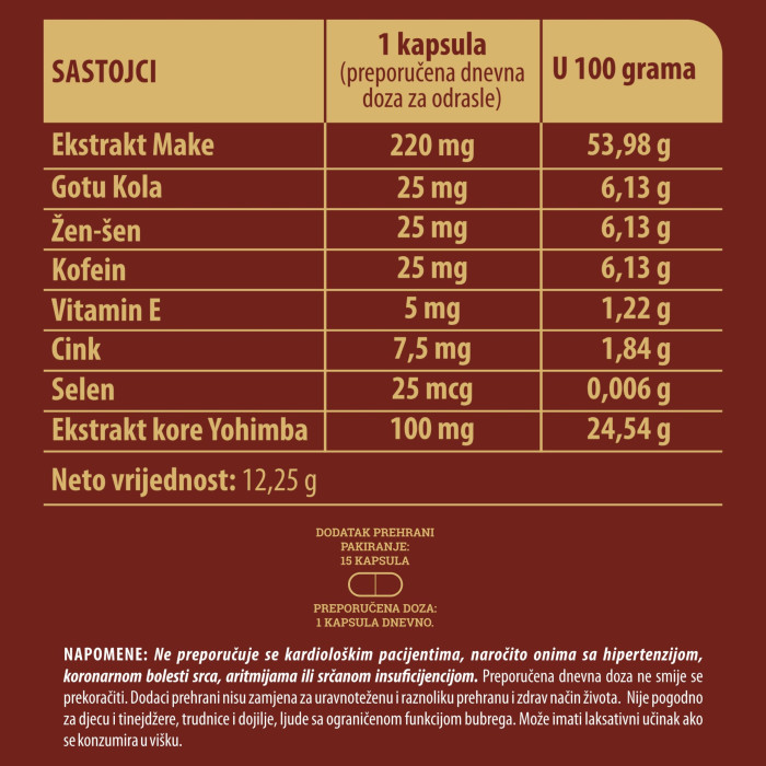 YOHIMBA Alpha men Forte